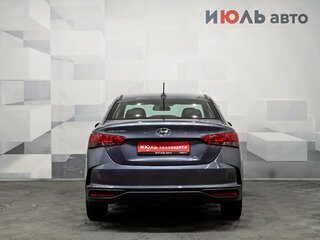 2021 Hyundai Solaris II Рестайлинг, синий, 1460000 рублей, вид 5