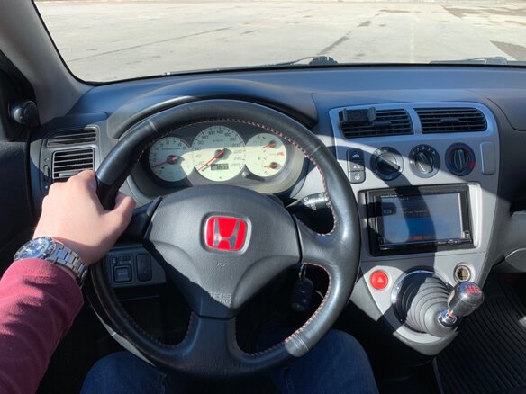 2003 Honda Civic Type R VII, чёрный - вид 9
