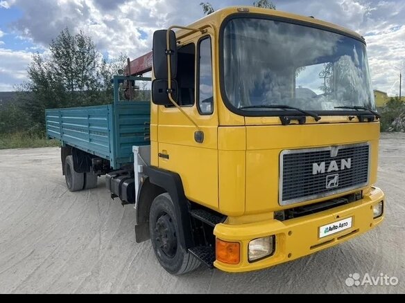 1995 MAN 14, жёлтый, 2900000 рублей - вид 1