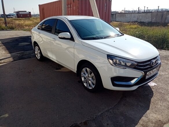 2023 Lada (ВАЗ) Vesta I Рестайлинг (NG), белый, 1400000 рублей - вид 5