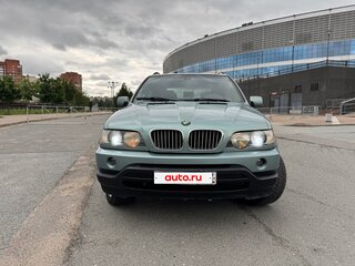 2002 BMW X5 3.0i I (E53), зелёный, 750000 рублей, вид 2