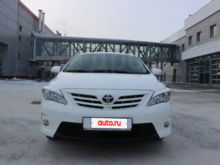 2012 Toyota Corolla X (E140, E150) Рестайлинг, белый, 1350000 рублей, вид 3