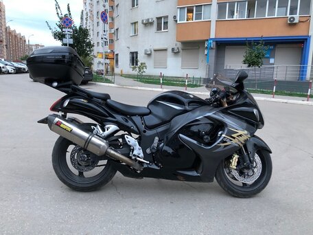 2014 Suzuki GSX 1300 R Hayabusa, чёрный, 1200000 рублей, вид 2
