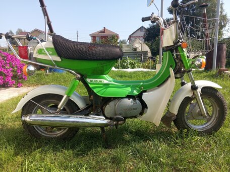 1979 Suzuki RV 50, зелёный, 77000 рублей, вид 4