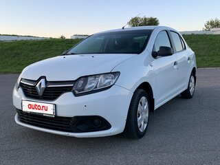 2017 Renault Logan II, белый, 519000 рублей, вид 1