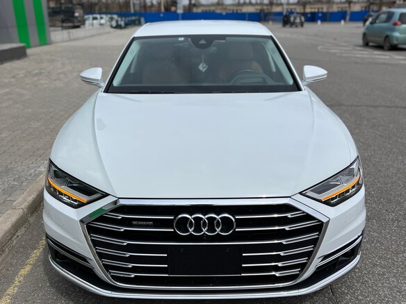 2018 Audi A8 Long 60 TFSI IV (D5), белый, 6888888 рублей - вид 3