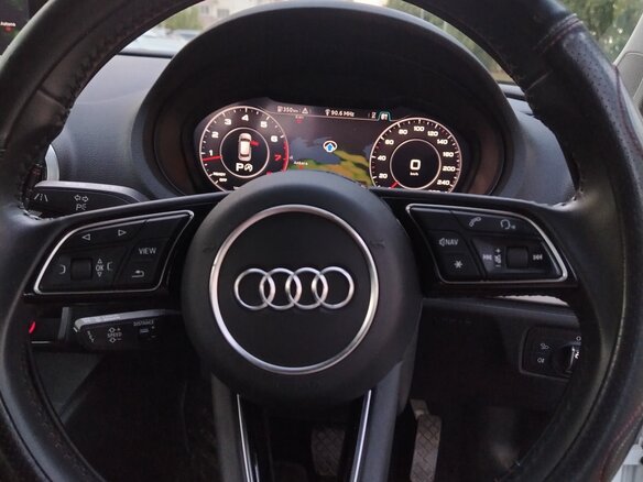 2019 Audi A3 III (8V) Рестайлинг, белый, 1379000 рублей - вид 7