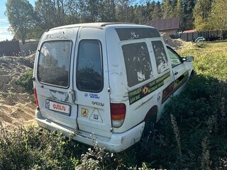 2002 Volkswagen Caddy II, белый, 150000 рублей, вид 3