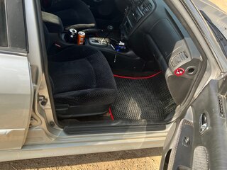2004 Hyundai Sonata ТагАЗ IV (EF) Рестайлинг, серебристый, 450000 рублей, вид 5