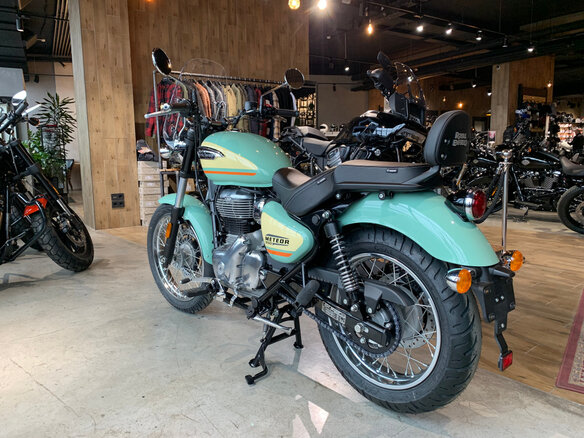 2025 Royal Enfield Meteor, зелёный, 519000 рублей - вид 15