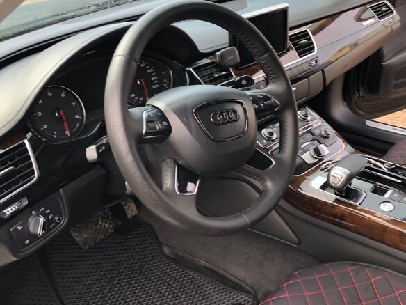 2013 Audi A8 III (D4) Рестайлинг, чёрный, 1450000 рублей - вид 12