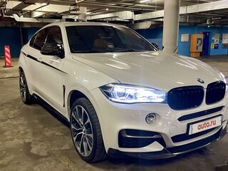2016 BMW X6 M50d II (F16), белый, 5000000 рублей, вид 3