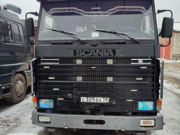 1990 Scania 3-Series, чёрный, 2170000 рублей - вид 1