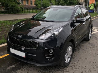 2017 Kia Sportage IV, чёрный, 1600000 рублей, вид 4