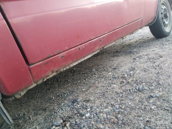 2004 Lada (ВАЗ) 1111 Ока СеАЗ, пурпурный, 100000 рублей - вид 6