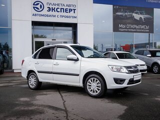2015 Lada (ВАЗ) Granta I, белый, 480000 рублей, вид 5