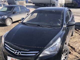 2014 Hyundai Solaris I Рестайлинг, чёрный, 750000 рублей, вид 2
