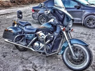2002 Kawasaki VN1500 Vulcan, зелёный, 500000 рублей, вид 1