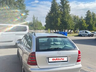 2002 Mercedes-Benz C-Класс 180 II (W203), серебристый, 490000 рублей, вид 4