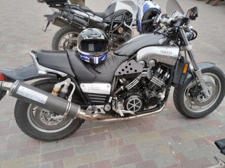 1999 Yamaha V-Max 1200, чёрный, 450000 рублей, вид 4