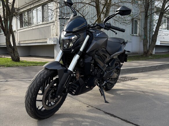 2021 Bajaj Dominar 400, чёрный, 380000 рублей