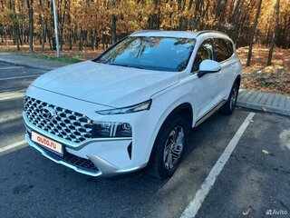 2021 Hyundai Santa Fe IV Рестайлинг, белый, 3900000 рублей, вид 1