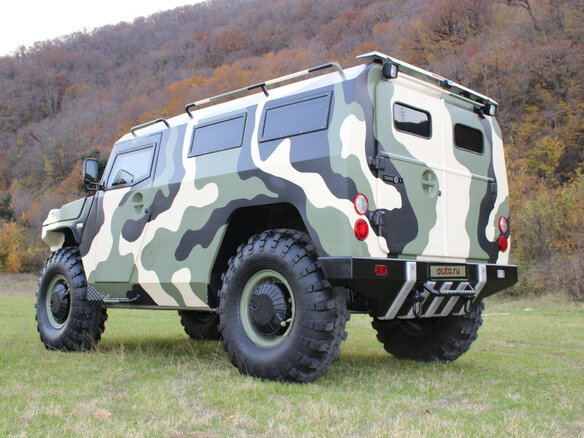 2007 ГАЗ 2330 «Тигр» 233001, зелёный - вид 24
