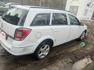 2009 Opel Astra H Рестайлинг, белый, 350000 рублей, вид 5