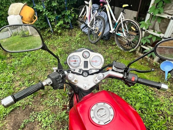 2007 Stels Delta, красный, 65000 рублей - вид 5