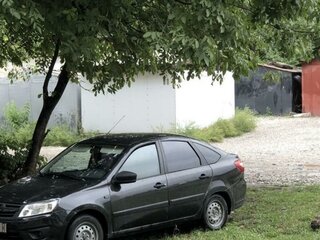 2015 Lada (ВАЗ) Granta I, чёрный, 500000 рублей, вид 3