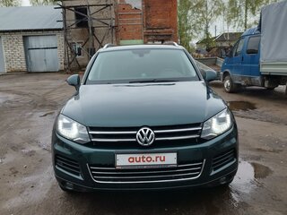 2012 Volkswagen Touareg II, зелёный, 2200000 рублей, вид 1