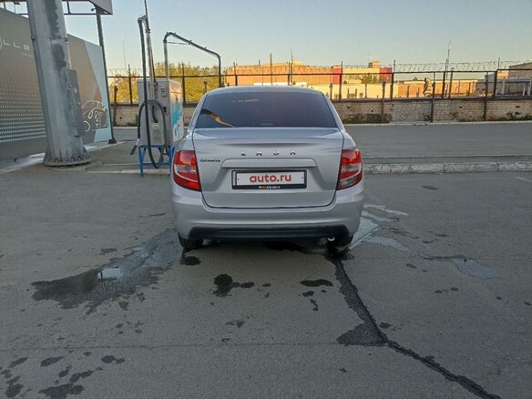 2023 Lada (ВАЗ) Granta I Рестайлинг, серый, 710000 рублей - вид 4