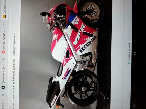 1992 Honda VFR 400, красный, 78000 рублей