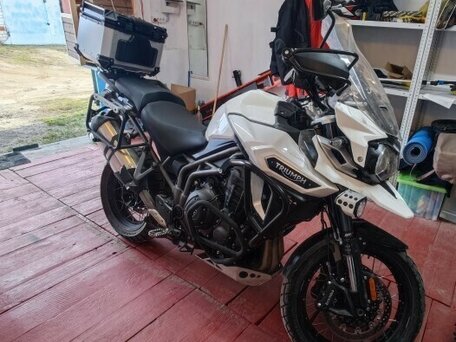 2016 Triumph Tiger Explorer, белый, 900000 рублей, вид 5
