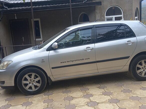 2003 Toyota Corolla IX (E120, E130) Рестайлинг, серебристый, 570000 рублей - вид 8