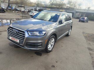 2017 Audi Q7 II (4M), серый, 3650000 рублей, вид 2