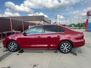 2016 Volkswagen Jetta VI Рестайлинг, красный, 1250000 рублей, вид 4