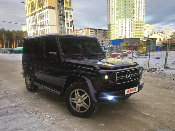 2000 Mercedes-Benz G-Класс 500 II (W463), коричневый