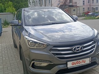 2018 Hyundai Santa Fe III Рестайлинг, серый, 2400000 рублей, вид 2