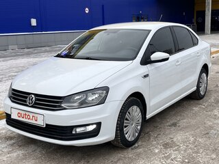2020 Volkswagen Polo V Рестайлинг, белый, 1420000 рублей, вид 1