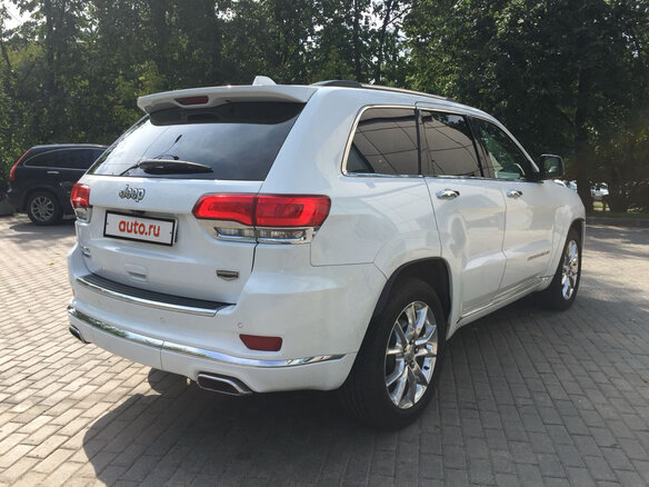 2014 Jeep Grand Cherokee IV (WK2) Рестайлинг, белый - вид 12