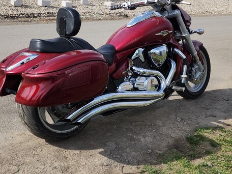 2007 Suzuki Boulevard M109R, красный, 800000 рублей, вид 4