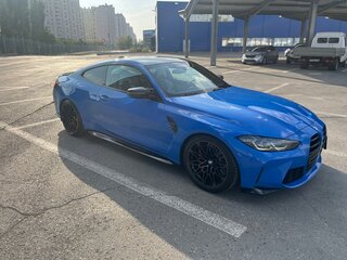 2021 BMW M4 Competition Package G82/G83, синий, 9450000 рублей, вид 2
