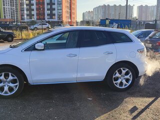 2010 Mazda CX-7 I Рестайлинг, белый, 700000 рублей, вид 4