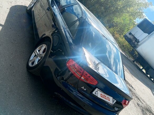 2013 Audi A4 IV (B8) Рестайлинг, чёрный, 1550000 рублей - вид 6