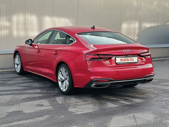 2022 Audi A5 Sportback 40 TFSI II (F5) Рестайлинг, пурпурный, 4300000 рублей - вид 10