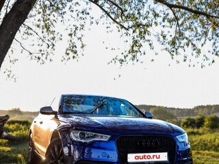 2011 Audi A6 IV (C7), синий, 1863000 рублей, вид 4