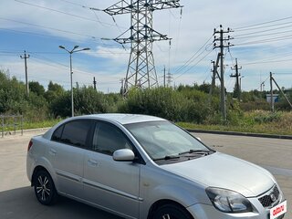 2009 Kia Rio II, серебристый, 435000 рублей, вид 4