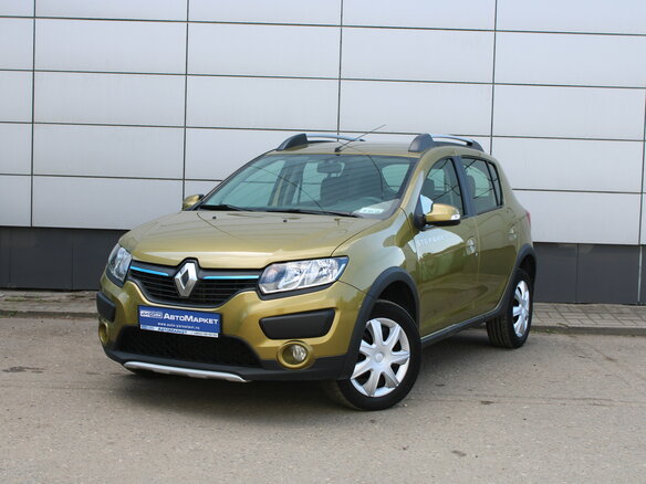 2015 Renault Sandero Stepway II, зелёный