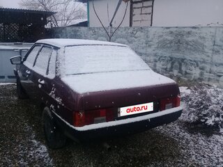 1995 Lada (ВАЗ) 21099, пурпурный, 110000 рублей, вид 2